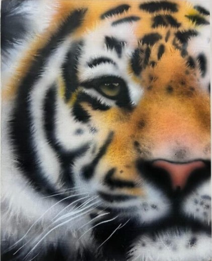 Christine's completed painting